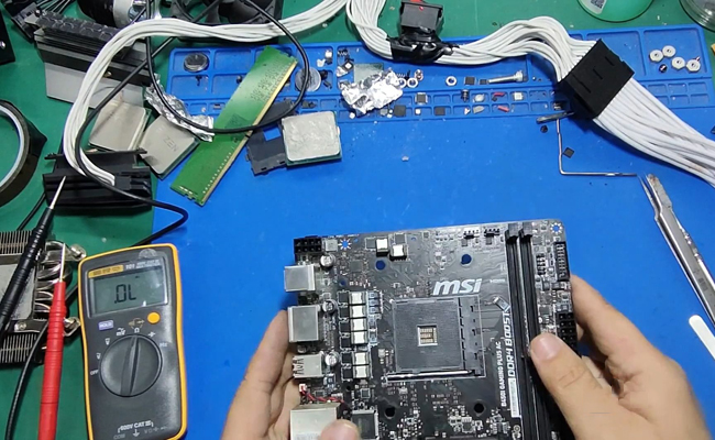 永城华硕电脑主板维修